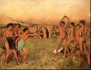 Edgar Degas The Young Spartans Exercising china oil painting reproduction